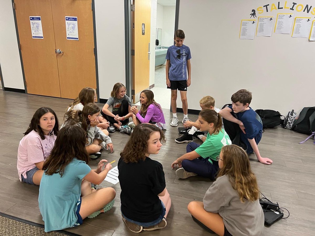 McNairMiddleSch's tweet photo. Developing our @maverickspod Social Contract #communitycircles #mustangsrun #RUNweek #rockitout #capturingkidsheart https://t.co/ysGf2Z9YhV
