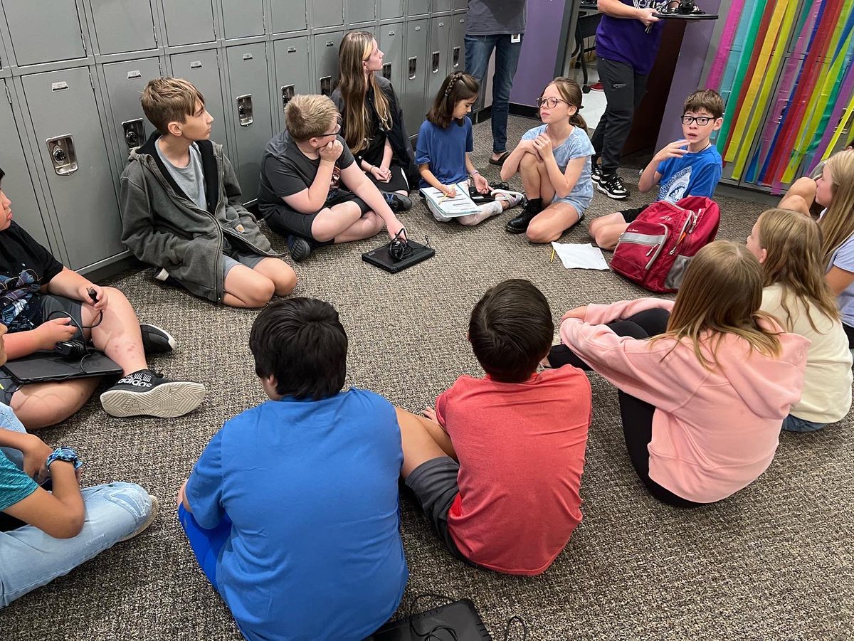 McNairMiddleSch's tweet photo. Developing our @maverickspod Social Contract #communitycircles #mustangsrun #RUNweek #rockitout #capturingkidsheart https://t.co/ysGf2Z9YhV