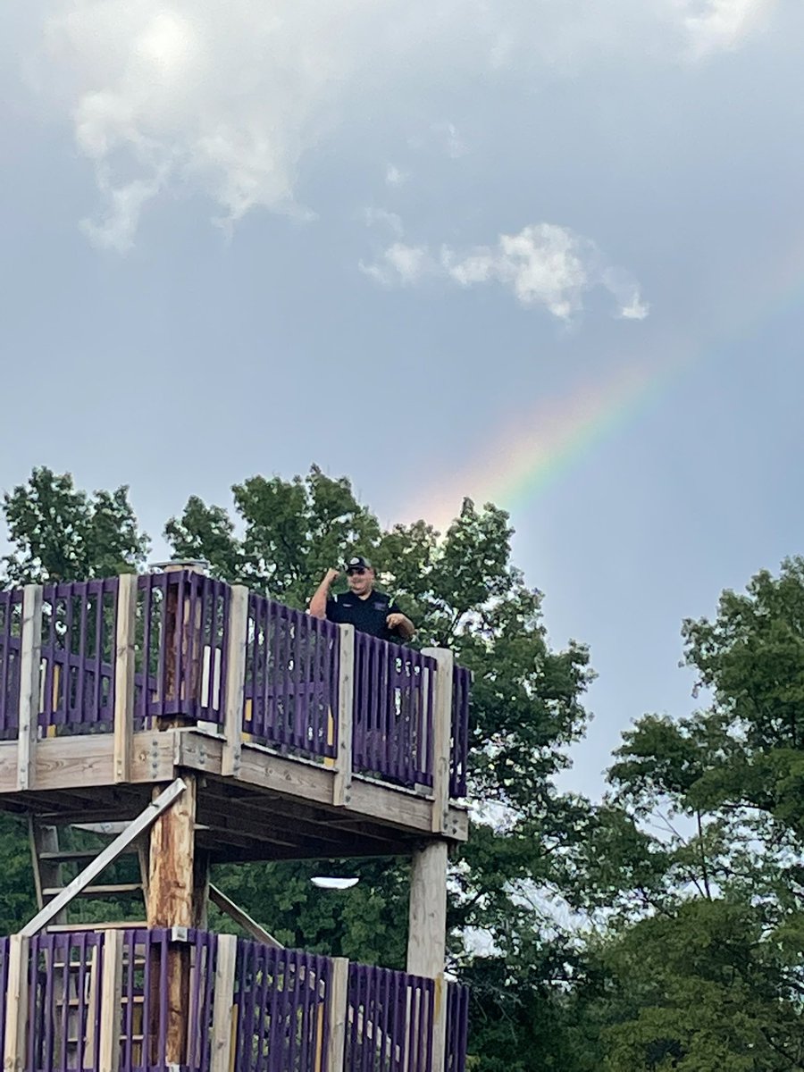 Rainbows coming out for us at rehearsal tonight! <a href="/ReynSchools/">Reynoldsburg City Schools</a>