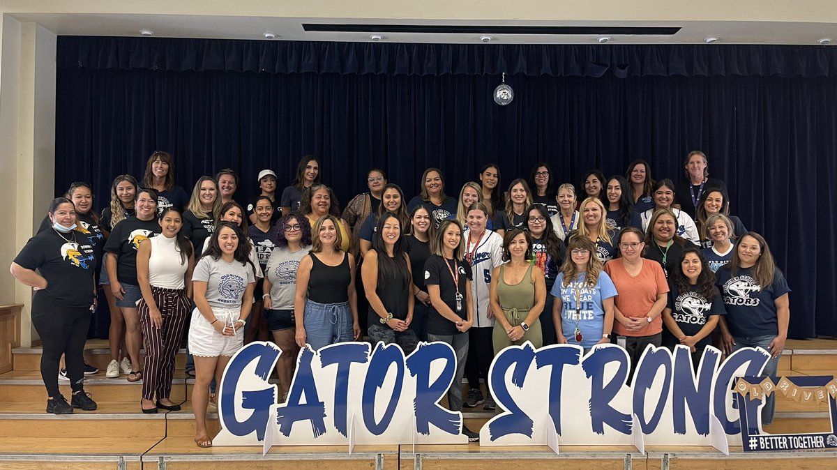 We loved welcoming all of our students and families today! It was a great day to be a GATOR!  <a href="/OldRiverGators/">Old River Elementary</a> <a href="/DowneyUnified/">DowneyUnified</a> <a href="/DowneyTeacher/">Downey Teacher</a>
