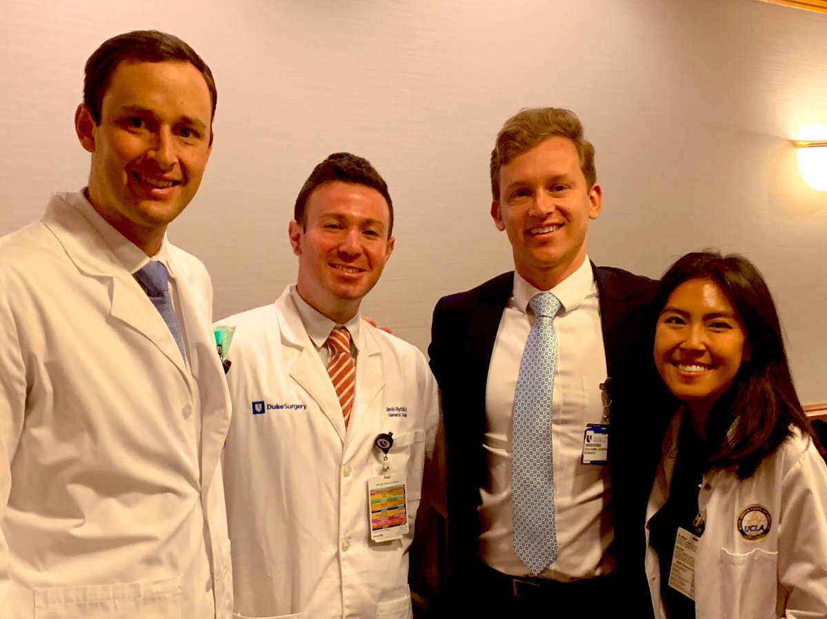 Kudos to our 3 stellar visiting Sub-I’s <a href="/DrewWofford/">Drew Wofford</a> <a href="/bjborgert/">Ben Borgert</a> <a href="/MingYeahHu/">Ming-Yeah Hu</a> and our exemplary  PG1 <a href="/KevinRychik/">Kevin Rychik</a> for outstanding <a href="/DukeUrology/">Duke Urology</a> <a href="/DukeUroRes/">Duke Urology Residency Program</a> Grand Rounds talks on 8/17/22.  Great to work with all of them this past month!