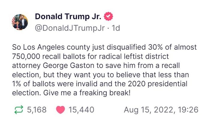 Dinesh D'Souza tweet media