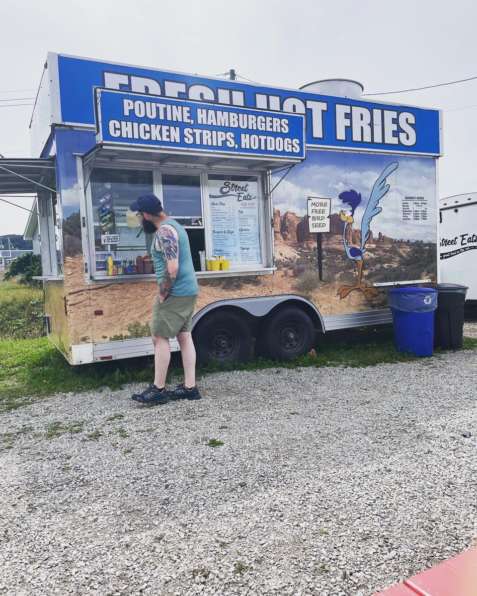 Loving Gros Morne for its beauty and roadside poutine. <a href="/ParksCanadaNL/">Parks Canada, Newfoundland and Labrador</a> <a href="/TCAR_GovNL/">Tourism, Culture, Arts and Recreation</a>