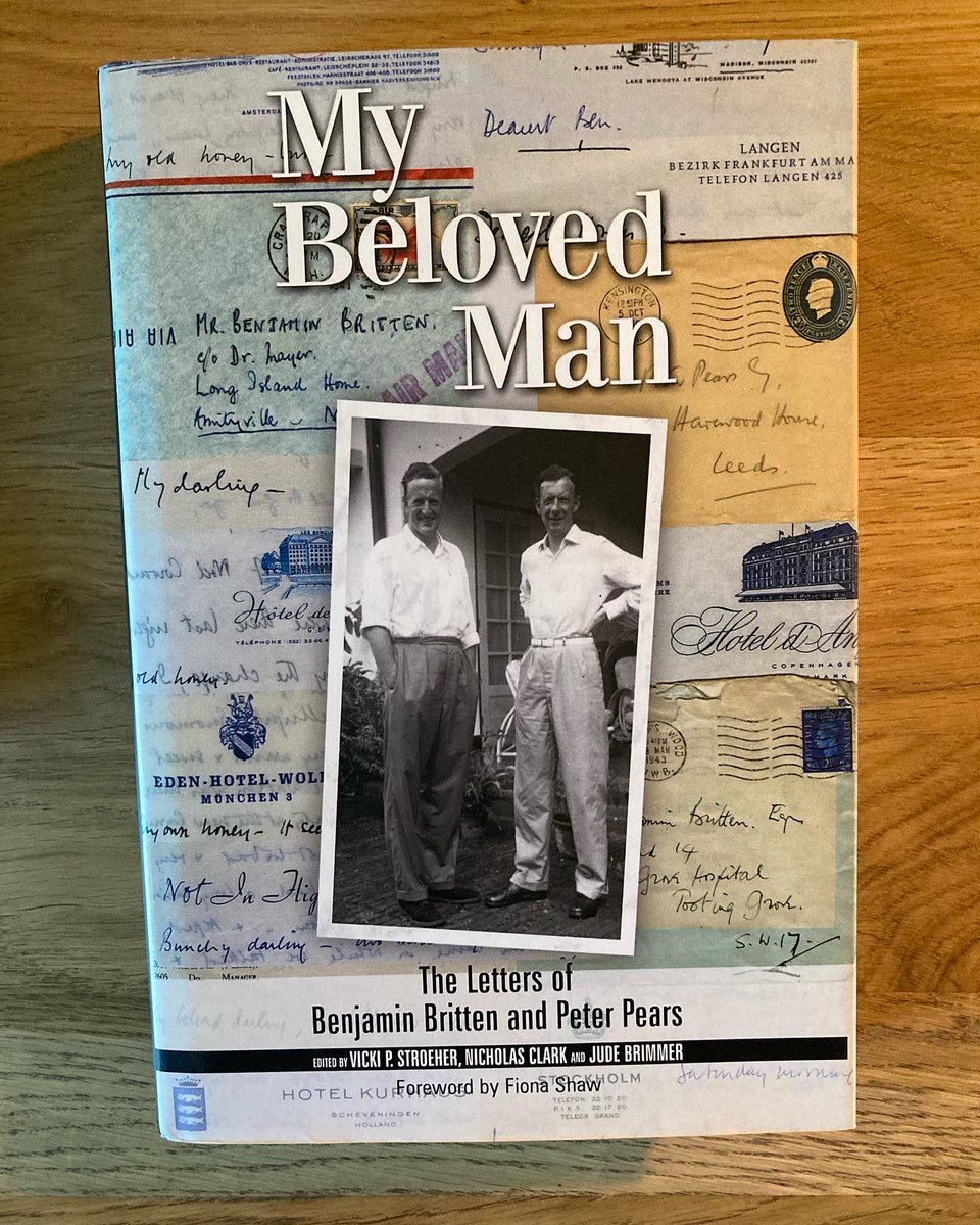 NoPoBoHo's tweet image. What We’re Reading #WhatWeAreReading #PeterPears #BenjaminBritten #Letters