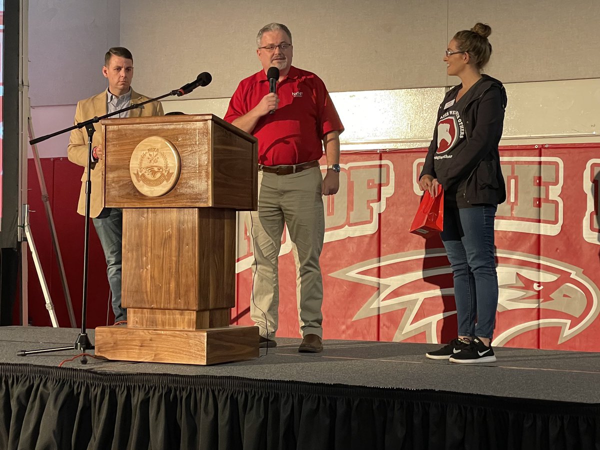 Always love the <a href="/nixaschools/">Nixa Public Schools</a> District kick-off event!!  Appreciate the opportunity to speak to the faculty and staff about <a href="/nefnixa/">Nixa Ed. Foundation</a> and our plans for the upcoming school year!!