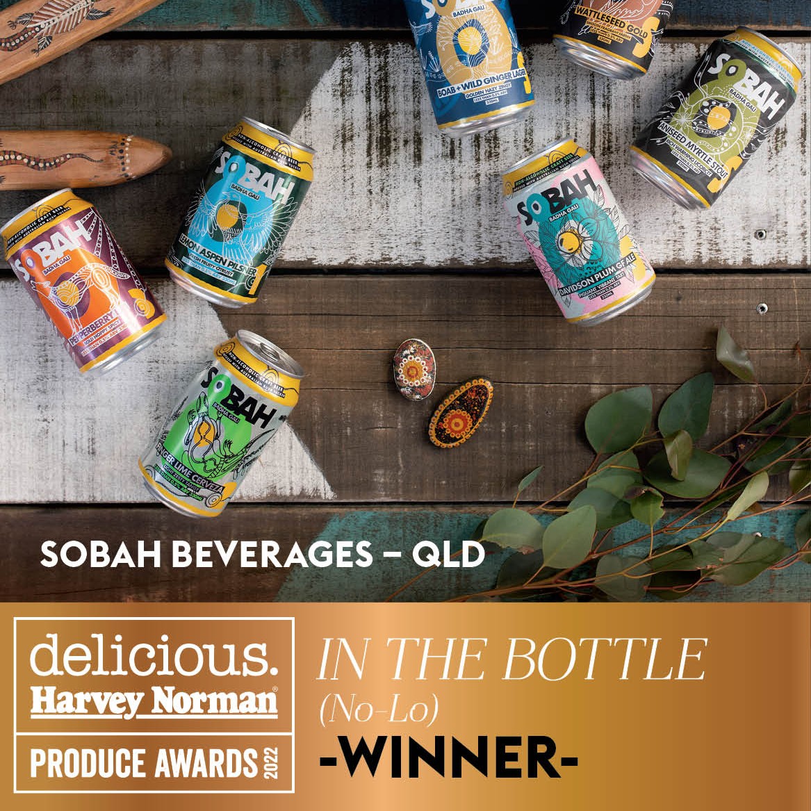 SobahBeverages's tweet photo. We're so stoked to be one of this year's 'DELICIOUS. HARVEY NORMAN PRODUCE AWARDS 2022' WINNERS!! Gaba nginda! @deliciousAUS @HarveyN94473303 Congratulations to all winners inc. @blackduckfoods Humbled to be amongst this crowd! Yalu! #DeliciousMagazine #ProduceAwards2022 https://t.co/YiConm9Y1z