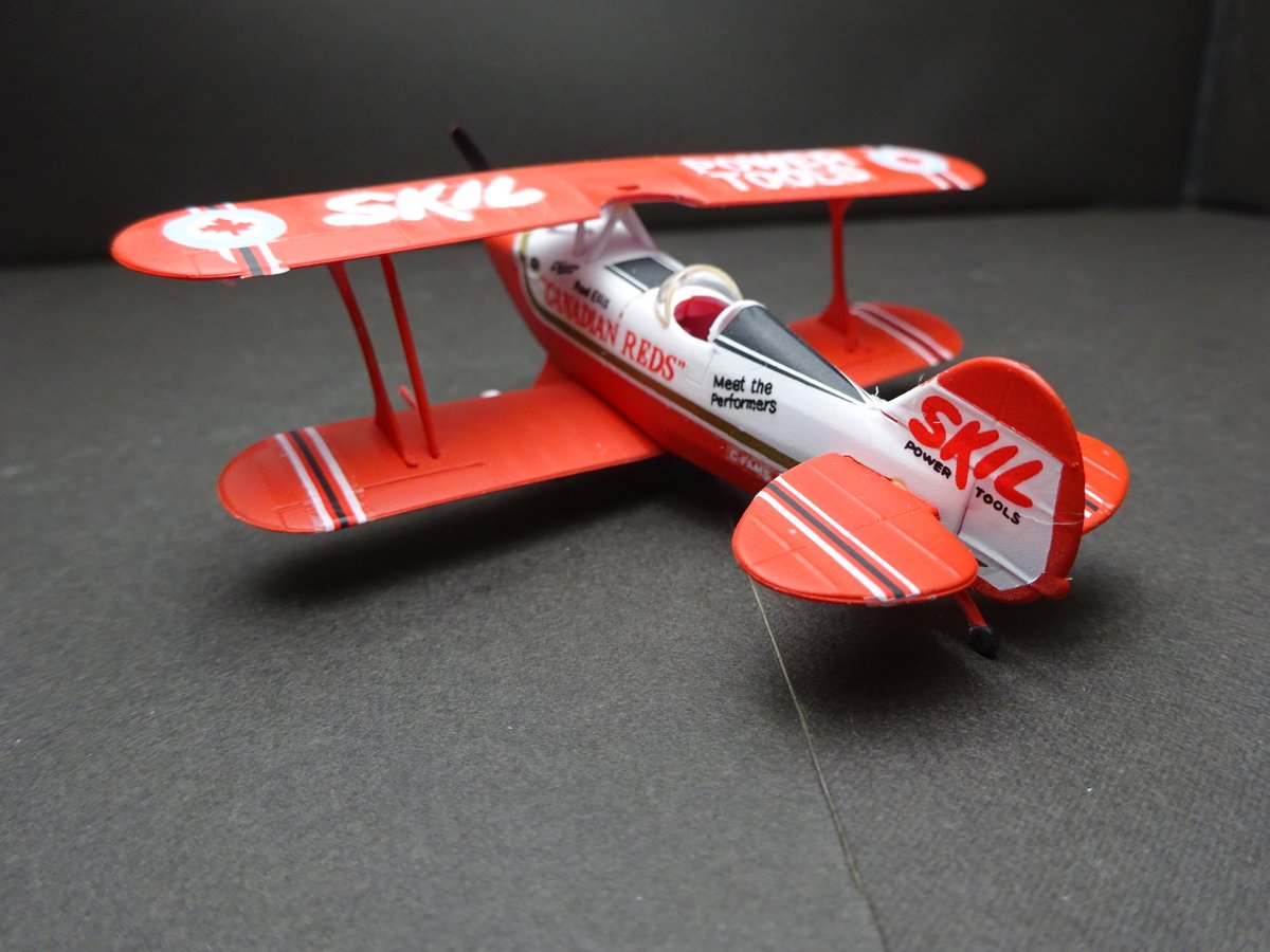 9fUM8tZL9WczczB's tweet photo. #航空機モデル #CanadianRed #Pitts #S2A #エルエス #72scale https://t.co/l01YnWEkJb