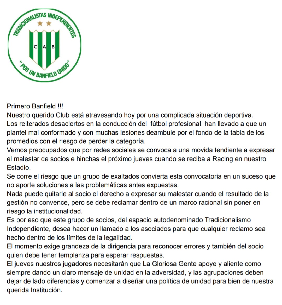 Siempre primero el club!!