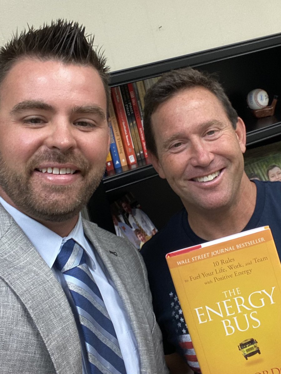 coachLPenn's tweet photo. Such a great way to get the school year started! If you haven’t read one of @JonGordon11 books or listens to him speak, it’s beyond worth your time!! #EnergyBus #Positive https://t.co/ISkPfte26S