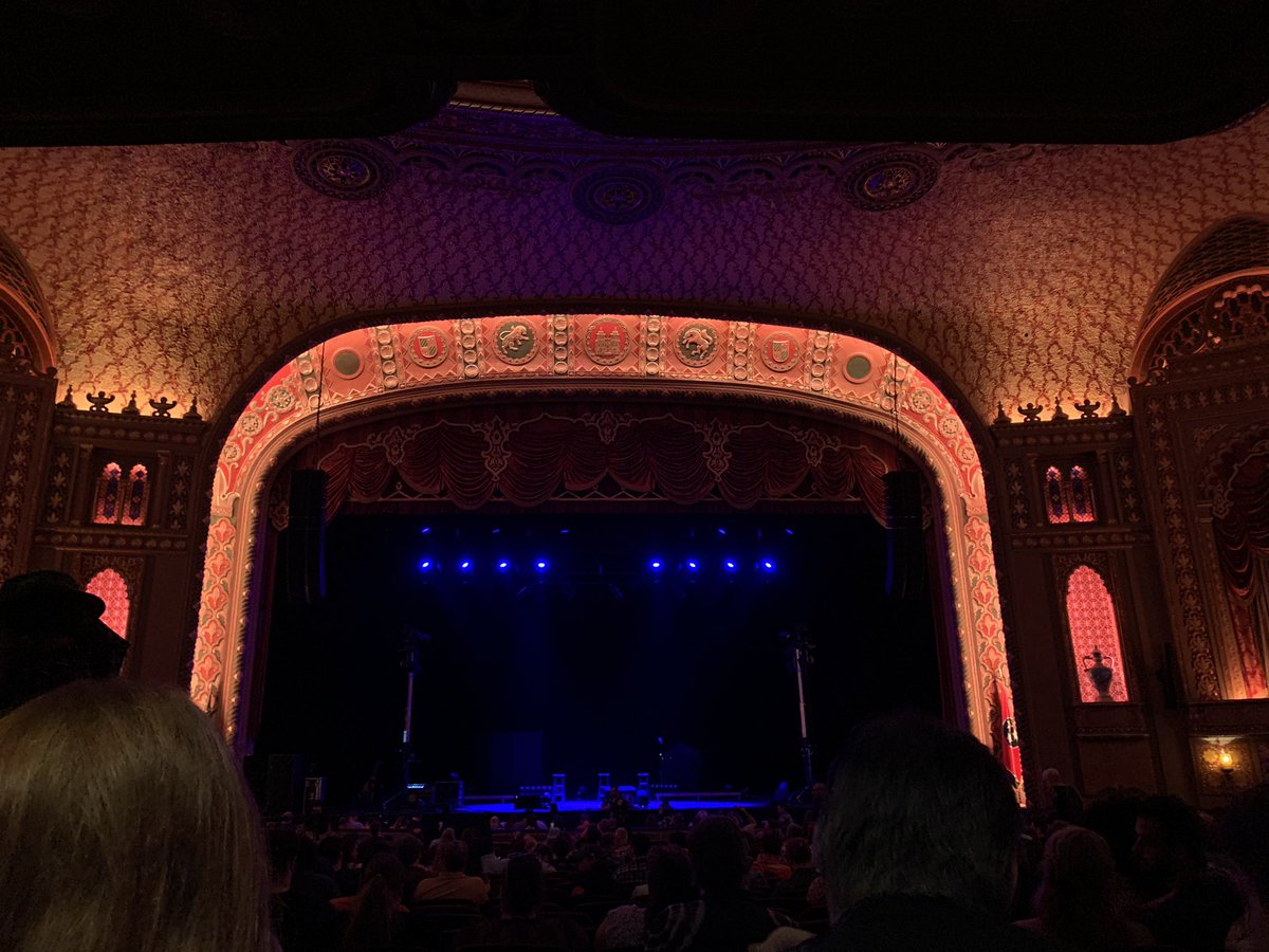 CodeIntrovert's tweet image. At the beautiful @TNTheatre to watch @alyankovic and @EmoPhilips