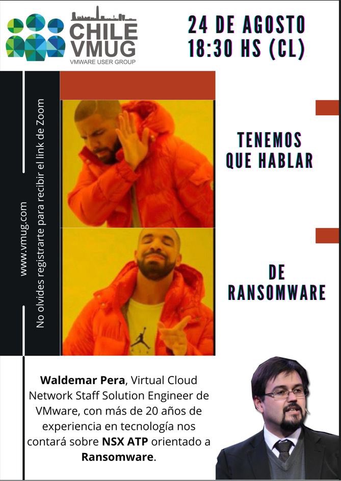 Agenden esta fecha 🫶🏻 @vmwarensx <a href="/MyVMUG/">VMware User Group</a> <a href="/vmware_latam/">VMware Latinoamérica</a> <a href="/WaldemarPera/">Waldemar Pera (@WaldemarPera@vmst.io)</a>