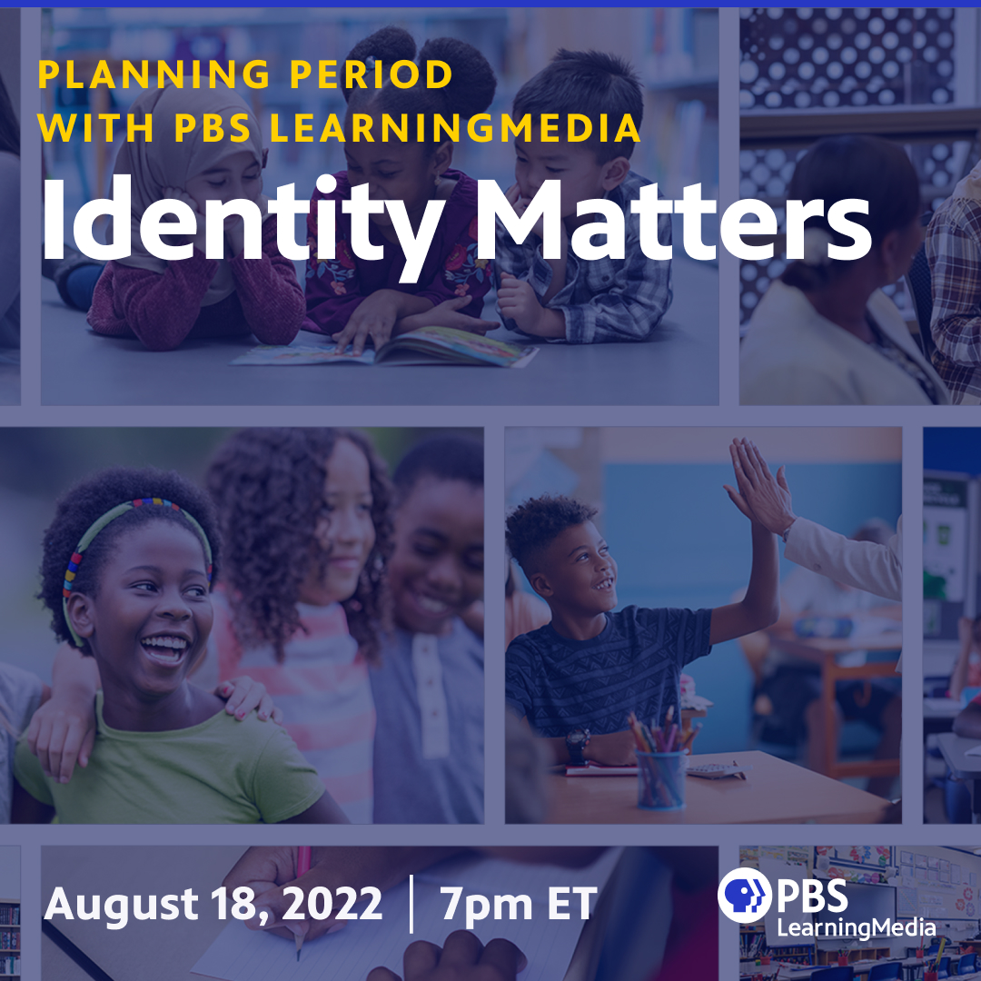 Tune in for the first installment of Planning Period for a candid conversation with Dr. Charity Brown Griffin (@DrGPsyc) and other educators about the impact and importance of identity in your classrooms. Don't miss it! Register here ➡️ bit.ly/3QmQvZI
