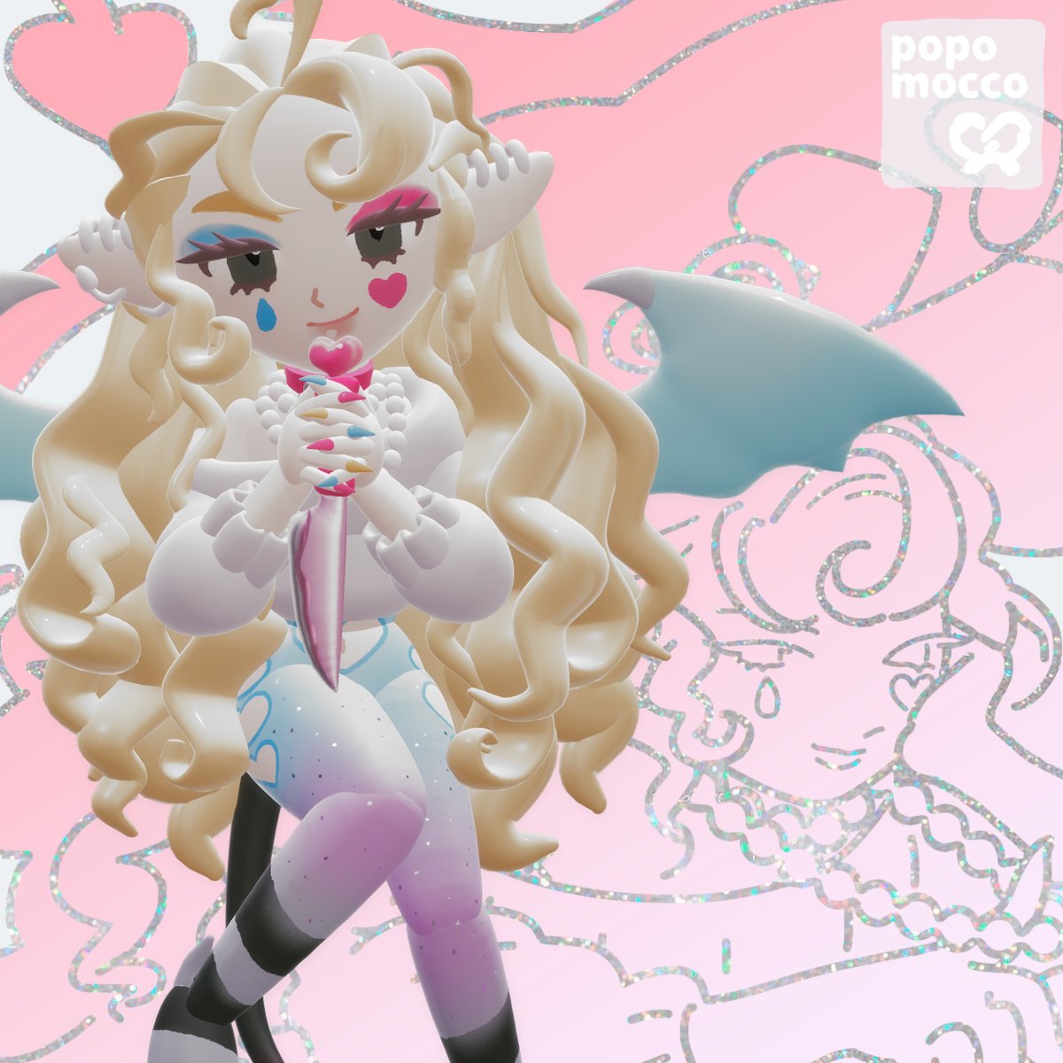 popomocco's tweet photo. 🔪💖 https://t.co/xtbkZFOCW2