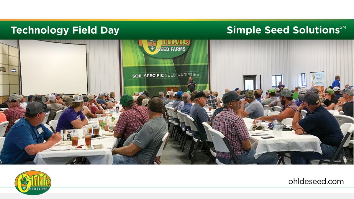 OhldeSeed's tweet photo. One. More. Day. See you all tomorrow morning! 

#ohldeseed #corn #soybeans #variety #hybrid #plant22 #know2grow https://t.co/JC4xvAzYfM