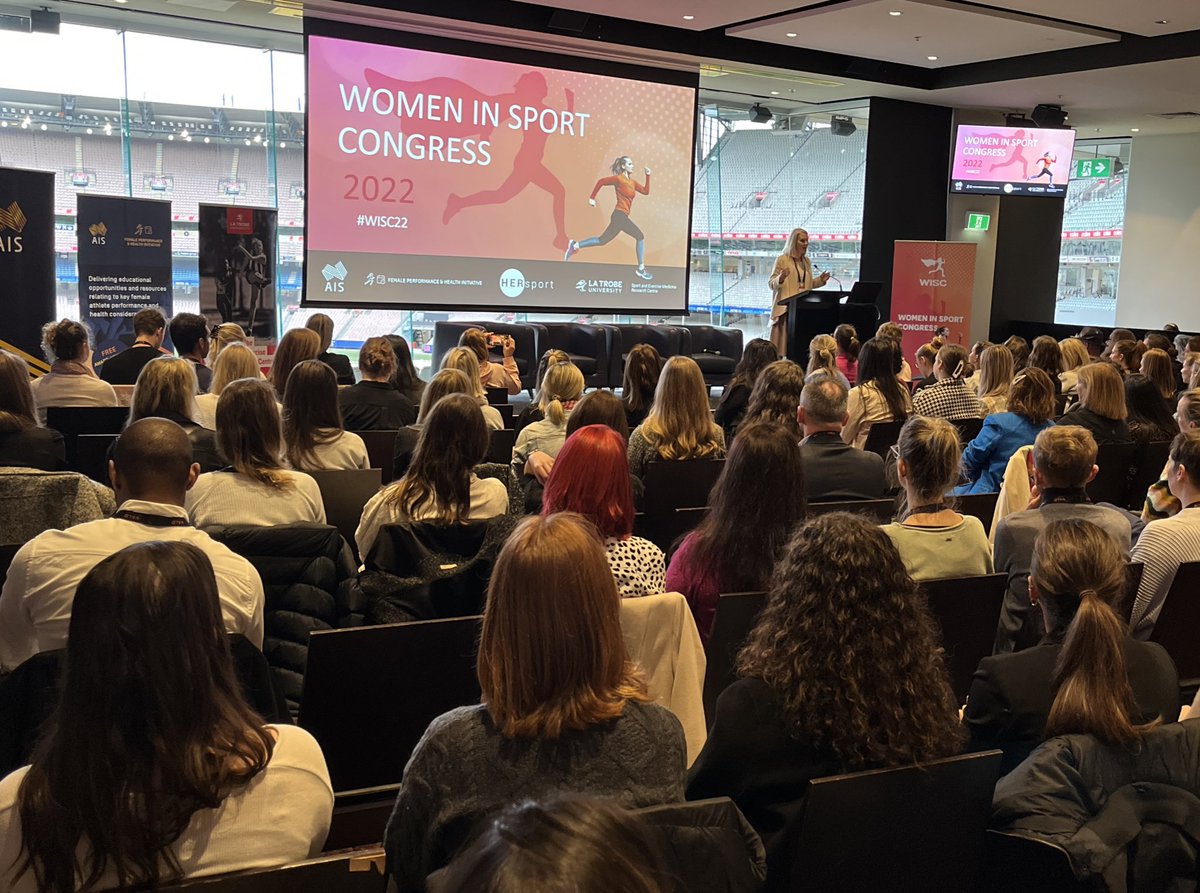 theAIS's tweet image. This week, the @MCG is the women’s sporting capital of the world with the @WISCongress off and running! 👏 

#WISC22 #womeninsport