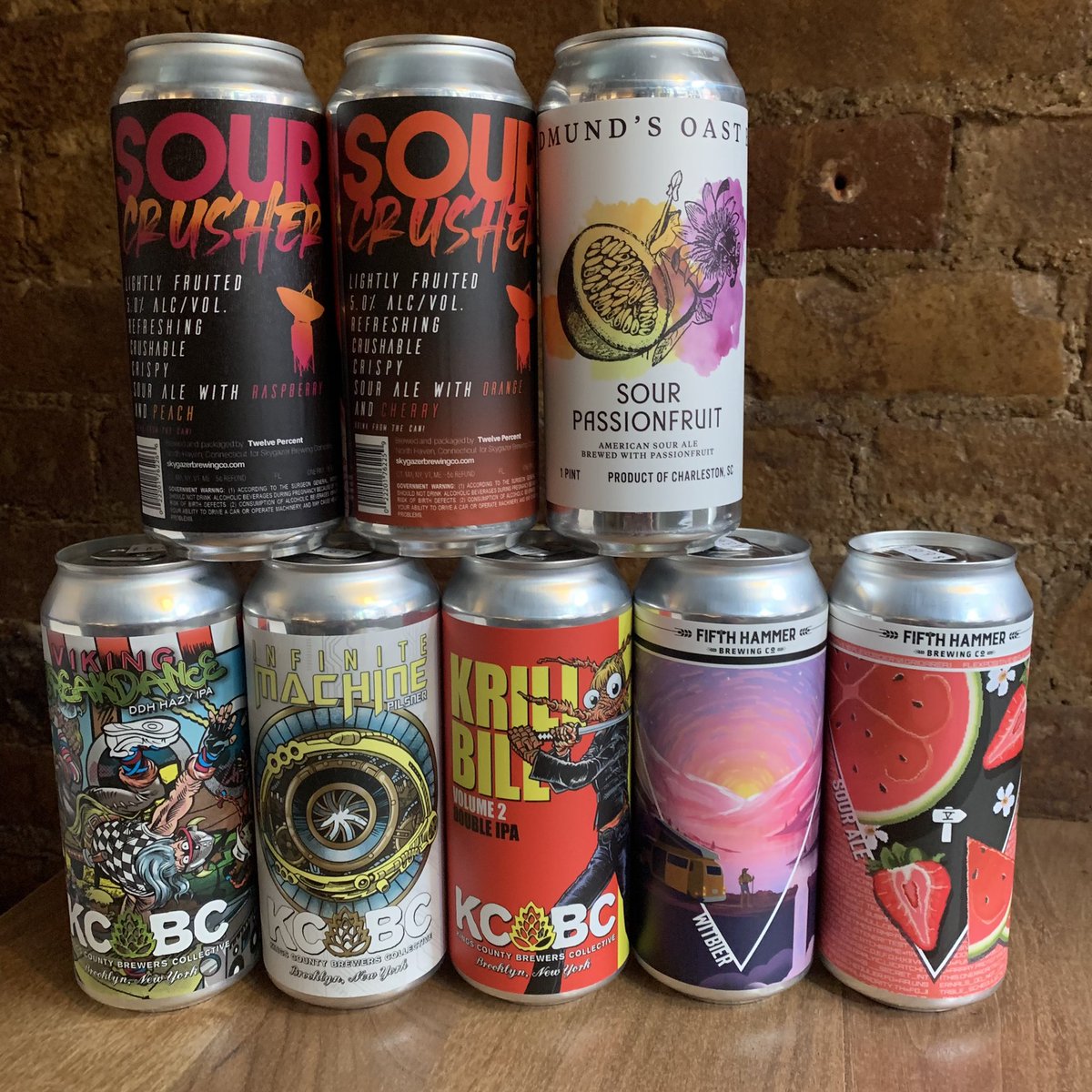 New stuff !!! From @skygazer_brewingco <a href="/kcbcbeer/">KCBCbeer</a> <a href="/fifthhammerbeer/">Fifth Hammer Brewing</a> @eobrewing