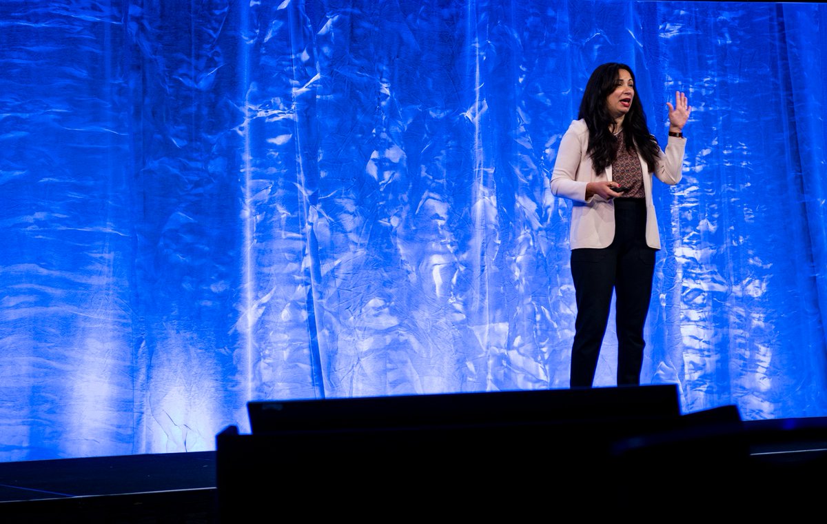 tessnetwork's tweet photo. "We must create the conditions for belonging, such that each person who engages with our organization feels connected, safe and seen."

Stephanie Ybarra of @centerstage_md delivered a moving #tlcc2022 Keynote on #vulnerability in arts &amp; culture leadership. Thank you @saybarra https://t.co/HKEAAdL7iz