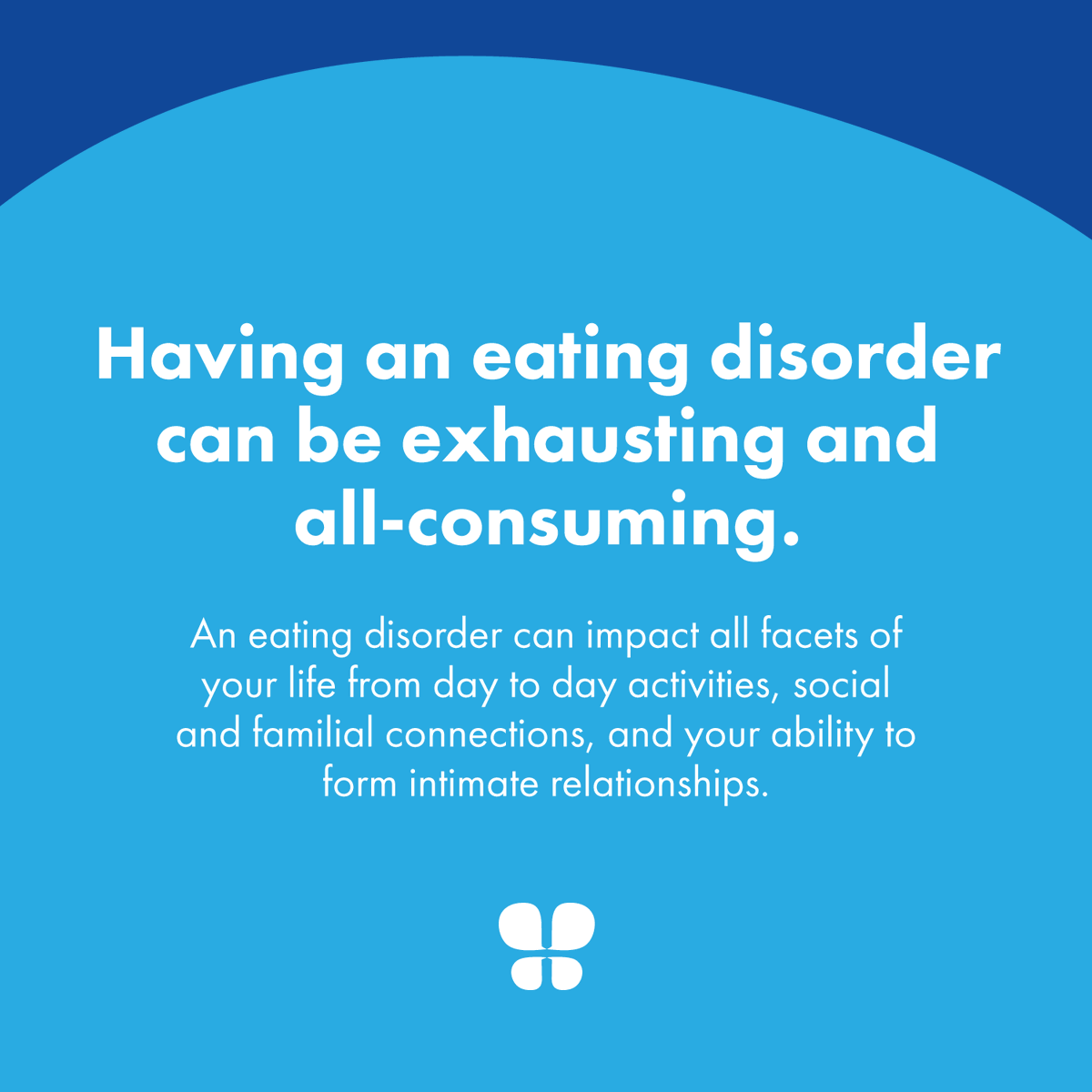 Bfoundation's tweet photo. 1 in 4 Australians believe eating disorders are a choice, &amp; people 'could stop their behaviour if they really wanted to'. This is false, causes shame &amp; stops people getting support. #EatingDisorders are not a choice. They are severe, psychological illnesses. #MentalHealth https://t.co/fmiafBElIV