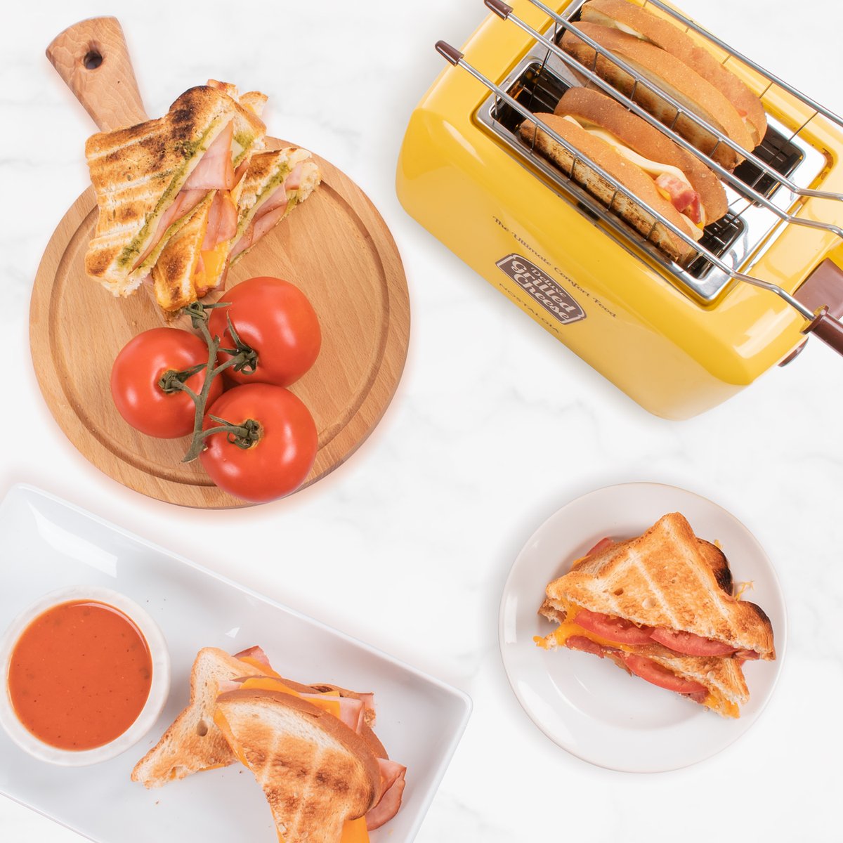 We’ve pretty much got you covered when it comes to making the best grilled cheese sandwich ever. With our specialty crafted basket toasters, make this toasty snack with no mess! 🤤🥪

#NationalSandwichMonth
