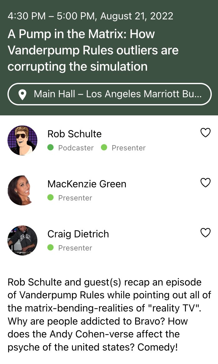 I’ll be talking on the wickedly-cool topic of Vanderpump Rules and Transference (and promoting my wickedly-cool podcast @BachelorMasters) at this weekend’s <a href="/BugConOfficial/">The Next Bug Con</a> (bugcon.net) along with @robkschulte &amp; <a href="/MacKenzieAGreen/">MacKenzie Green</a>!