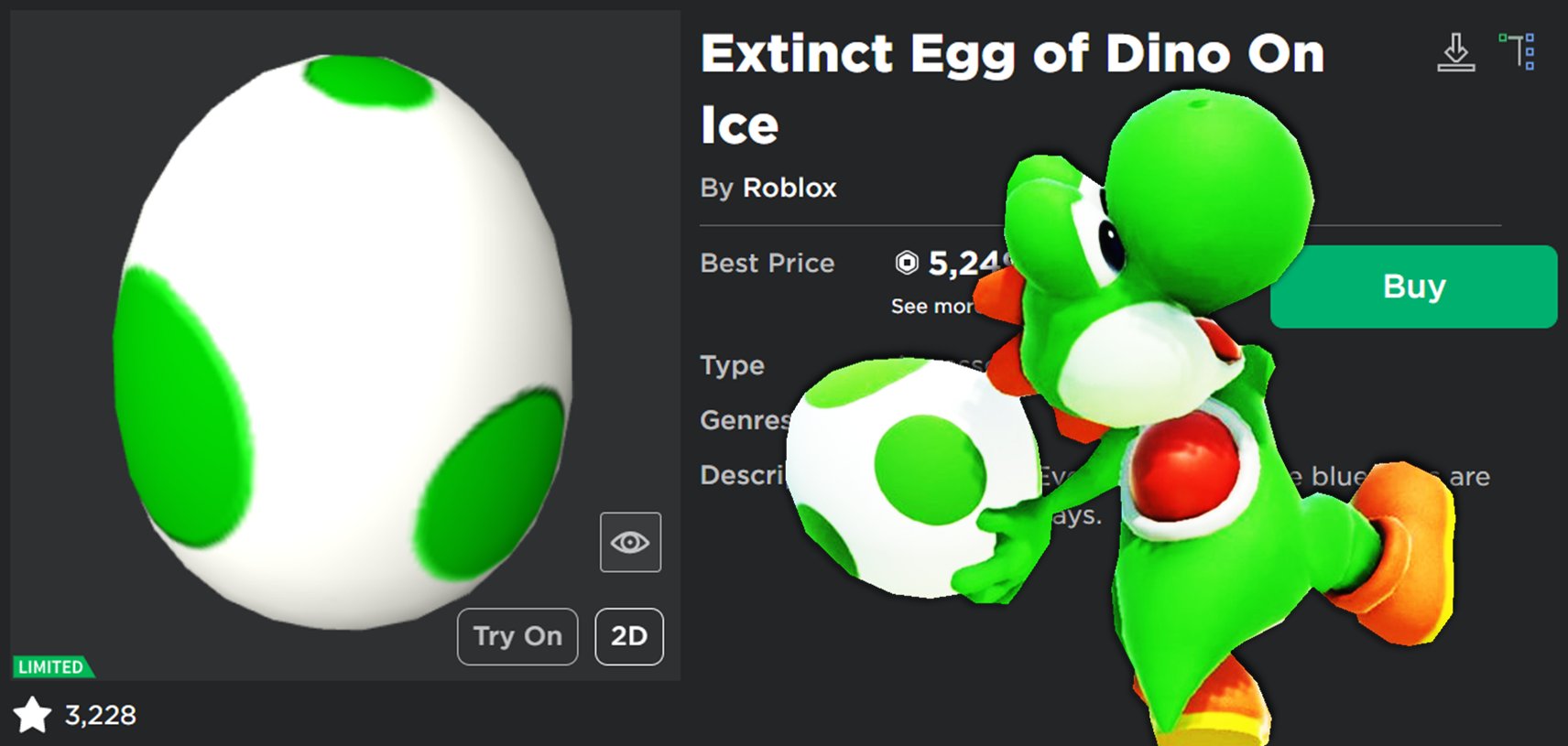 Yoshi Egg - Roblox