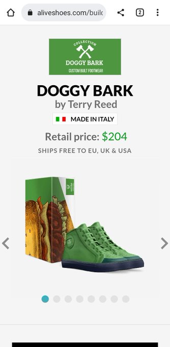 I've just made this fantastic limited edition shoes! Pre-order them now! https://t.co/P18KTtJQGp https://t<a href="/tag/ebay"class="tags"><span>#ebay</span></a>