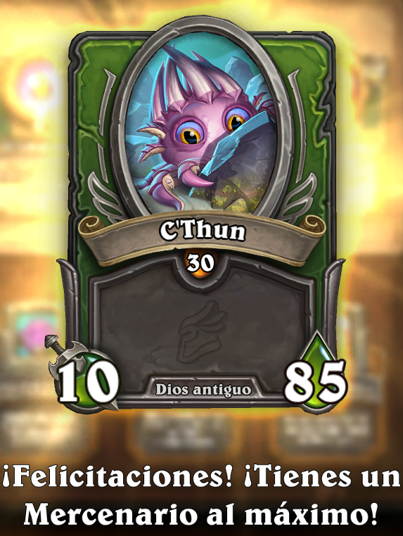UrssBenja's tweet photo. Solo queda obtener la skin diamante para que haga juego con los otros old gods jeje @FeelinkHS @Brandon_Pegasux @AngryPastor_HS @ben_heathstone @KingSpawnHs @TLKmexico @Maskamelot1 @NakraroxsHS https://t.co/VlVjVyftNI
