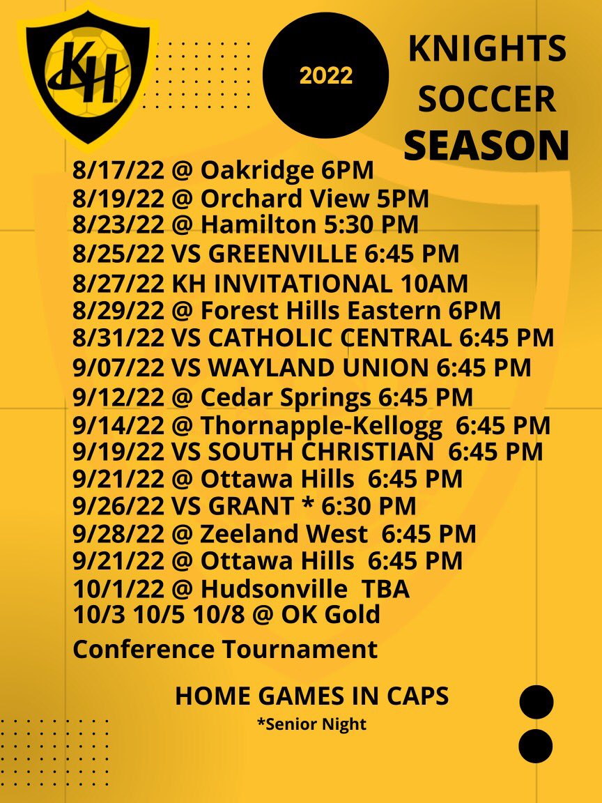 Kenowa Hills Athletics tweet media
