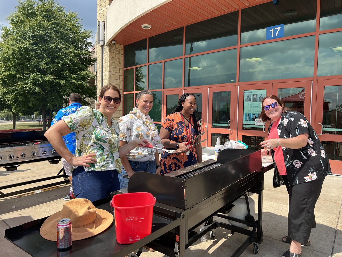 After two great institute days, and a teacher work day filled with a Floppy Hats and Hawaiian Theme BBQ… we are ready to welcome our BHS students for their first day tomorrow! #HonorTheRaiders #EveryLearner365 <a href="/VVSD365U/">Valley View Schools</a> @BHS_Raiders1