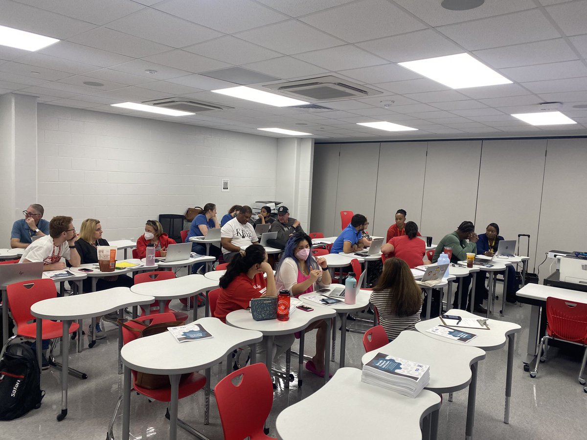 Amazing <a href="/BellaireHigh/">Bellaire High School</a> Teachers collaborating on how to implement Specially Designed Instruction to our students!! Making sure EVERY student is benefiting from on level curriculum!!