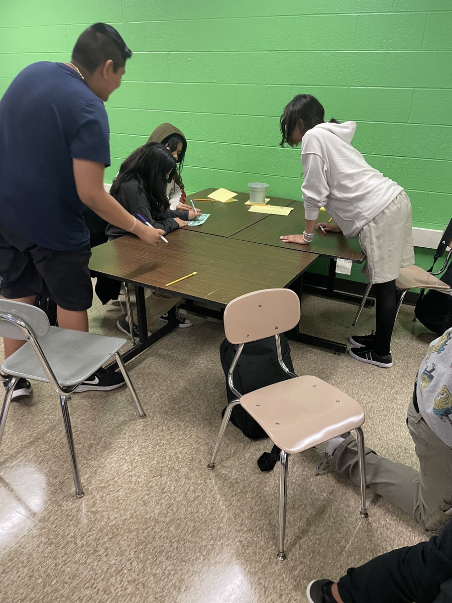 Perrymiddlemath's tweet image. It has been a bit crazy transitioning to @Harshman_MMS but in the best way possible. Here are some pictures from our first week learning our expectations of good group work with the 1-100 activity! #iteachmath