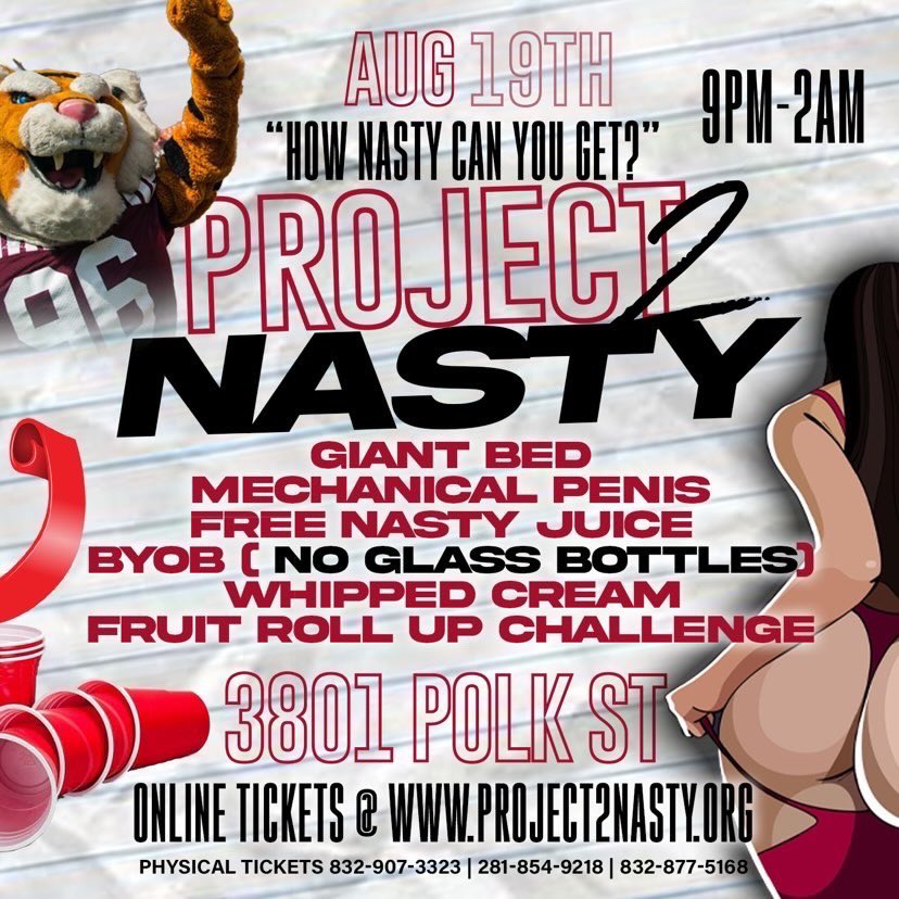 Big_Rae_25's tweet photo. #Project2Nasty Yall Know What Tf Going On 🐯 The Biggest Back To School  Party In Texas THIS FRIDAY AUGUST 19th 🔥For TICKETS Text 281-854-9218 Or DM @showtimelamar

#TxSU26 #TxSU25 #UH26 #UH25 #HTX #Houston #PV26 #PV25 https://t.co/p1u1XLjBfU