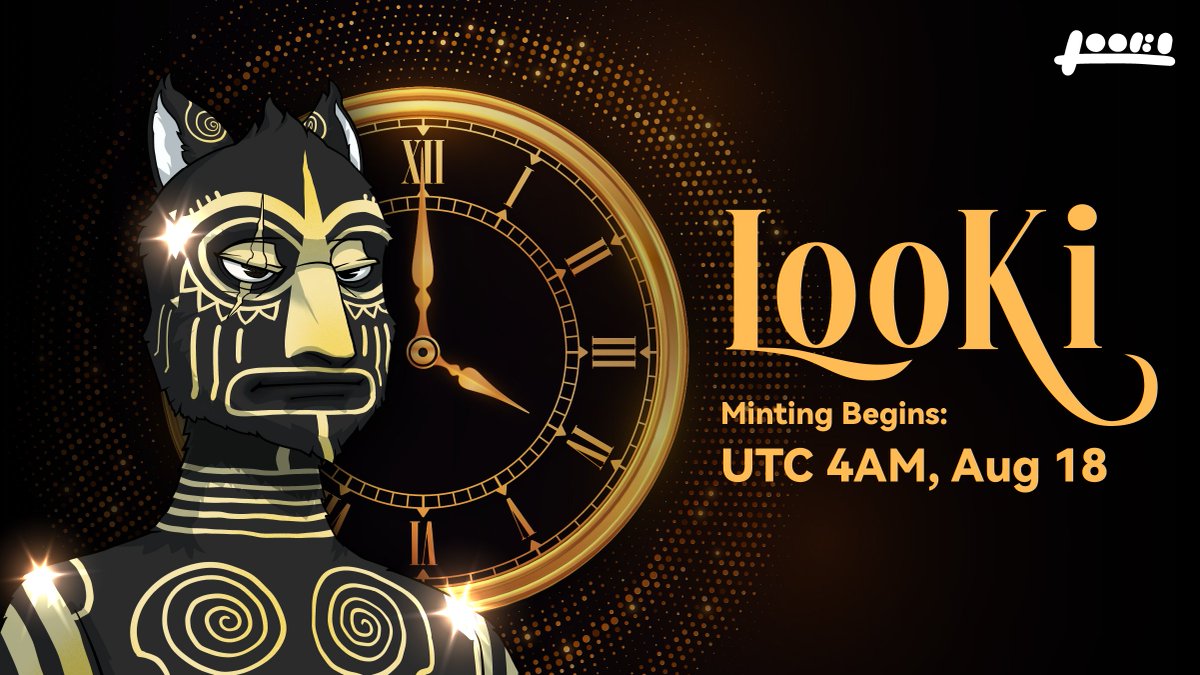 “Stand firm in the dark,
and you will reborn from the ashes”

Don't forget to mint #Looki

Countdown 4 hours