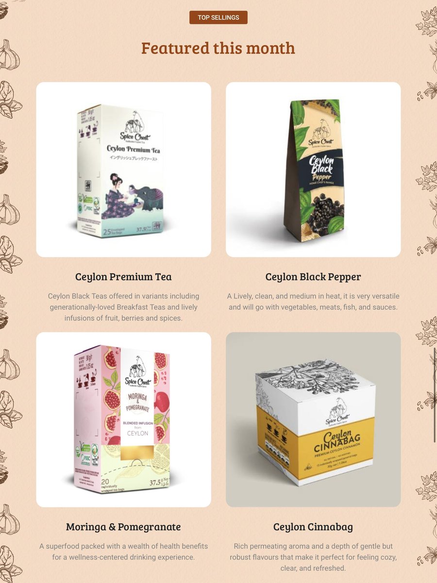Rush_art_diary's tweet photo. label design for Ceylon tea range t- craze by spice chest .
#rushartdiary #dailyart #followme #ipadpro #illoustration #illoustration_daily #illustrationartists #illustrationbest #labeldesign #sketchbook #ceylontea
Link in here - https://t.co/70REXRdGkg https://t.co/z4goVGsBWL
