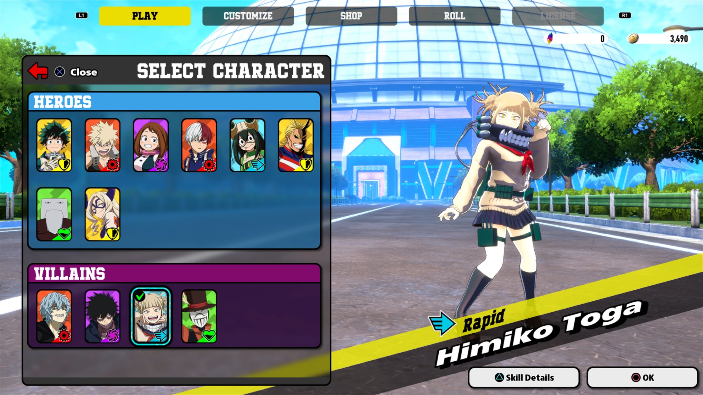 MY HERO ULTRA RUMBLE on X: The Rapid class uses speed and tricky movement  to outmaneuver their opponents before diving into battle. Himiko Toga can  dash around the battlefield in a flurry