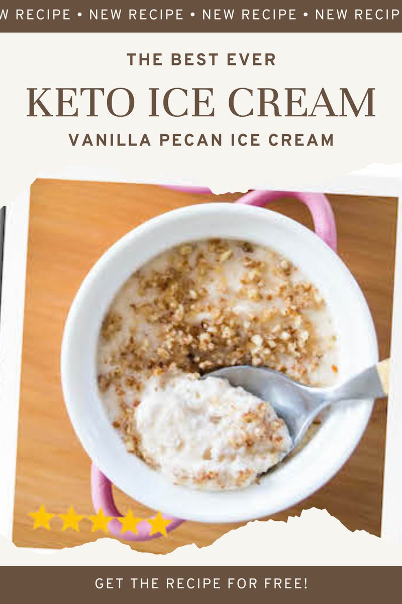 digi_street1's tweet photo. Keto Ice Cream Recipe, Vanilla Pecan Ice Cream!
Get 100 Keto Diet recipes for free!
To learn more about keto and start getting results, check out our website.
Link in my bio!
#ketosweets #ketodessert #ketorecipes #ketodiet #ketolifestyle #ketogenic #ketoicecream https://t.co/UBZnyWyKqr
