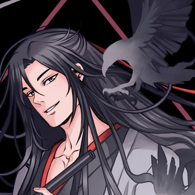 Yiling Laozu I made this design for a t-shirt, I hope it looks good 