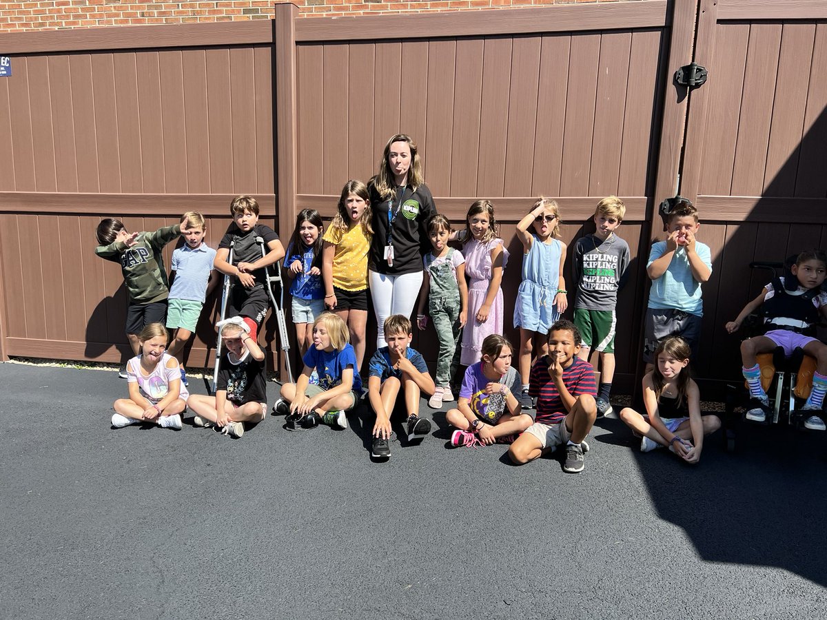 what an awesome group of 3rd graders 🥰 #kipway