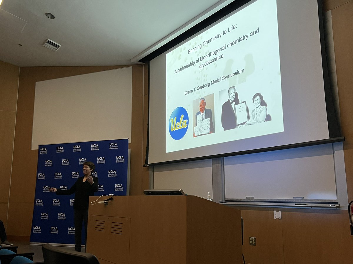 Paul Weiss (@pswnano) on Twitter photo And now, the main event: Prof. Carolyn Bertozzi’s <a href="/CarolynBertozzi/">Carolyn Bertozzi</a> <a href="/Stanford/">Stanford University</a> <a href="/ACSCentSci/">ACS Central Science</a> Seaborg Medal Lecture <a href="/uclachem/">UCLA Chem & Biochem</a> #chemicalbiology And now, the main event: Prof. Carolyn Bertozzi’s <a href="/CarolynBertozzi/">Carolyn Bertozzi</a> <a href="/Stanford/">Stanford University</a> <a href="/ACSCentSci/">ACS Central Science</a> Seaborg Medal Lecture <a href="/uclachem/">UCLA Chem & Biochem</a> #chemicalbiology