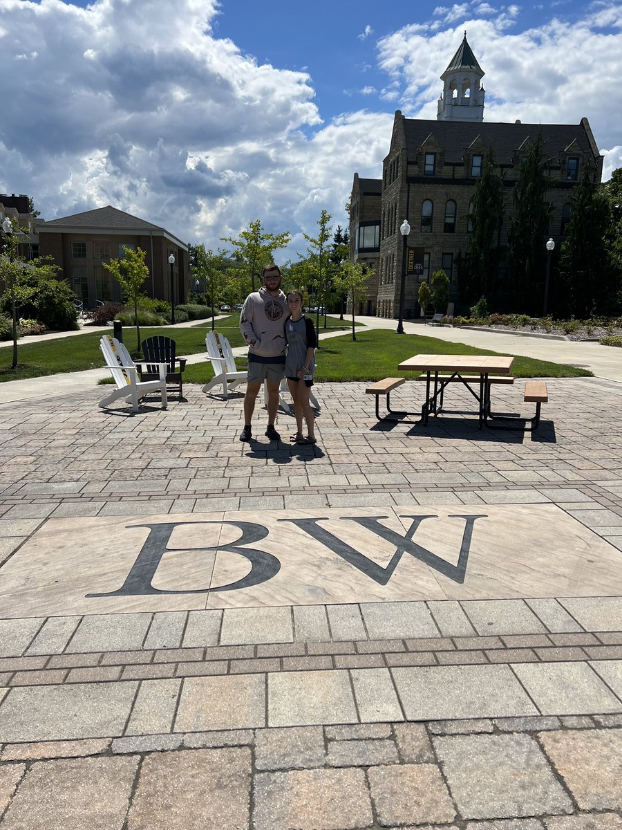 PatrickKnox11's tweet photo. The last one is out of the door for the Knox clan.  We delivered @lilyknox_ to @BaldwinWallace and @BWUCheerleading today.  @jhwknox will be there to keep a sharp eye.  So proud of her.  In other news @KathleenKnox10 is in stable condition w her 3 dogs. https://t.co/sEkD9it0aQ