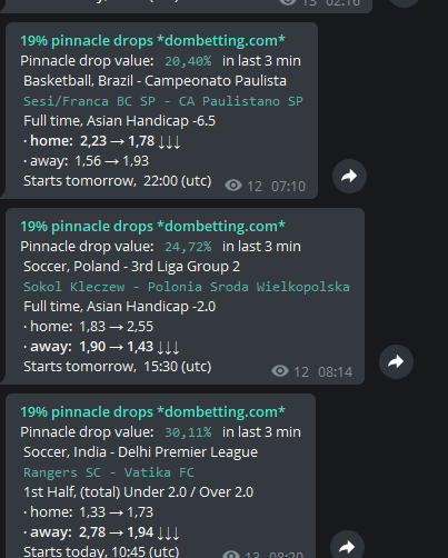 dombetting's tweet photo. Telegram bots available soon for all dombetting subscribers ! 🎁
More info 🔜 https://t.co/5wjHzEmRsM