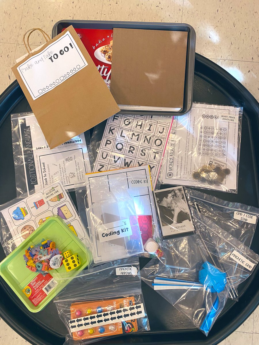 MelissaSeco's tweet image. Thank you to all the amazing educators who came to our Make & Take Unplugged Coding session today! #OntMathCoding