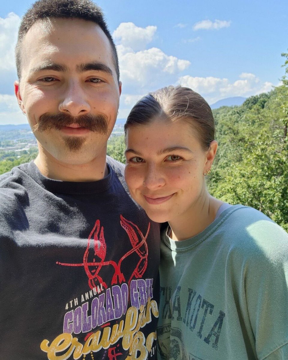 RhondaParris's tweet photo. We are celebrating with our daughter, Alysse &amp; her man, Maverick. They’re engaged‼️💙🎉 https://t.co/ln9eYKSBOC
