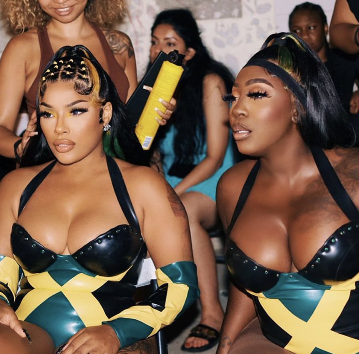 TheTropixs's tweet photo. The duo we never knew we needed 🇯🇲🥰 https://t.co/4uhYZybogd