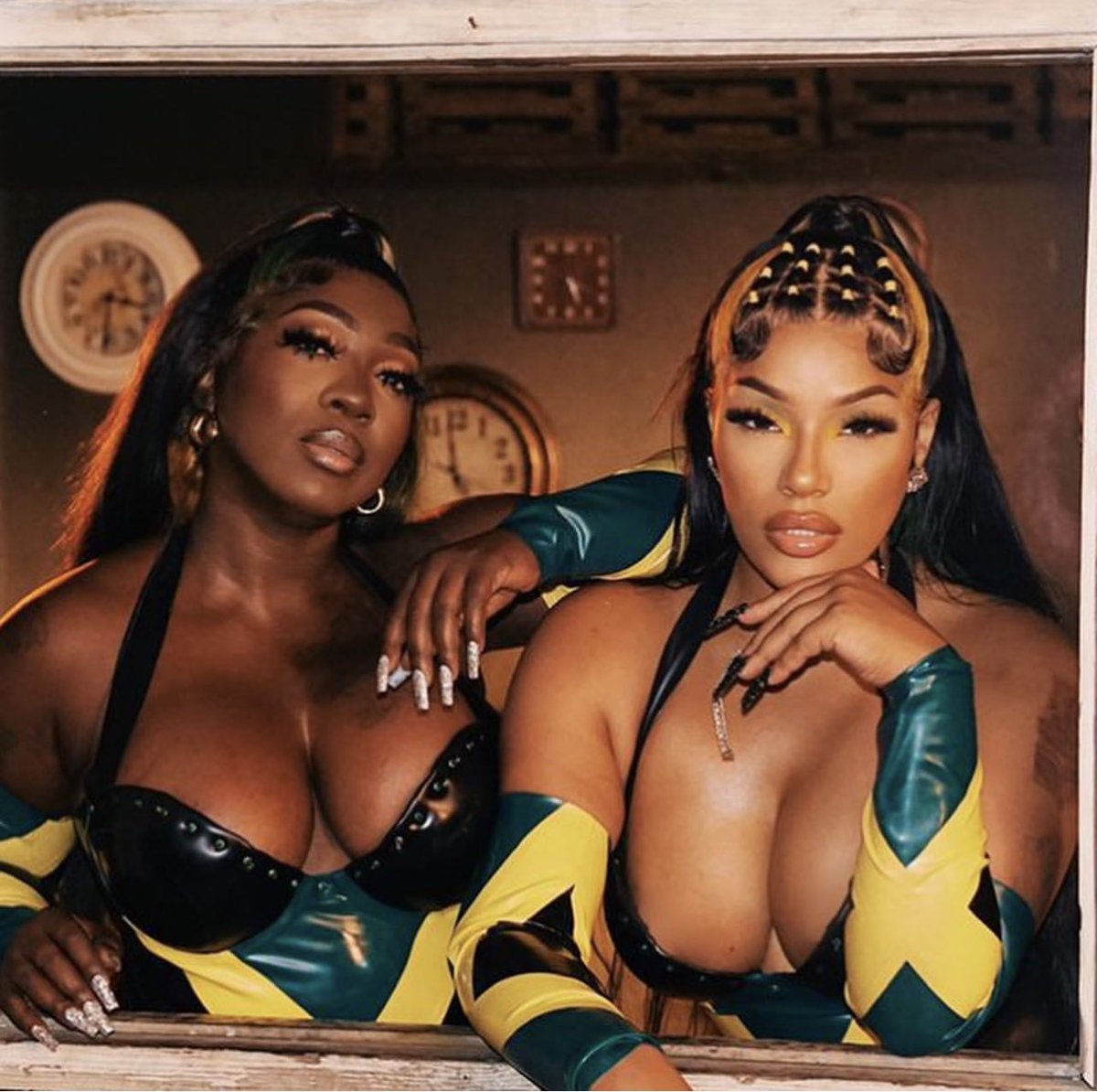TheTropixs's tweet photo. The duo we never knew we needed 🇯🇲🥰 https://t.co/4uhYZybogd