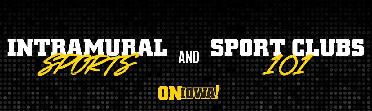 IowaSportClubs's tweet photo. Want to know more about Intramurals and Sport Clubs at the University of Iowa? Be sure to join us on Friday for the Intramural Sports &amp; Sport Clubs 101 On Iowa Presentation. The presentation will be in the Hawkeye Room in the IMU starting at 10am. Hope to see you there! https://t.co/oc0pOBRUaf