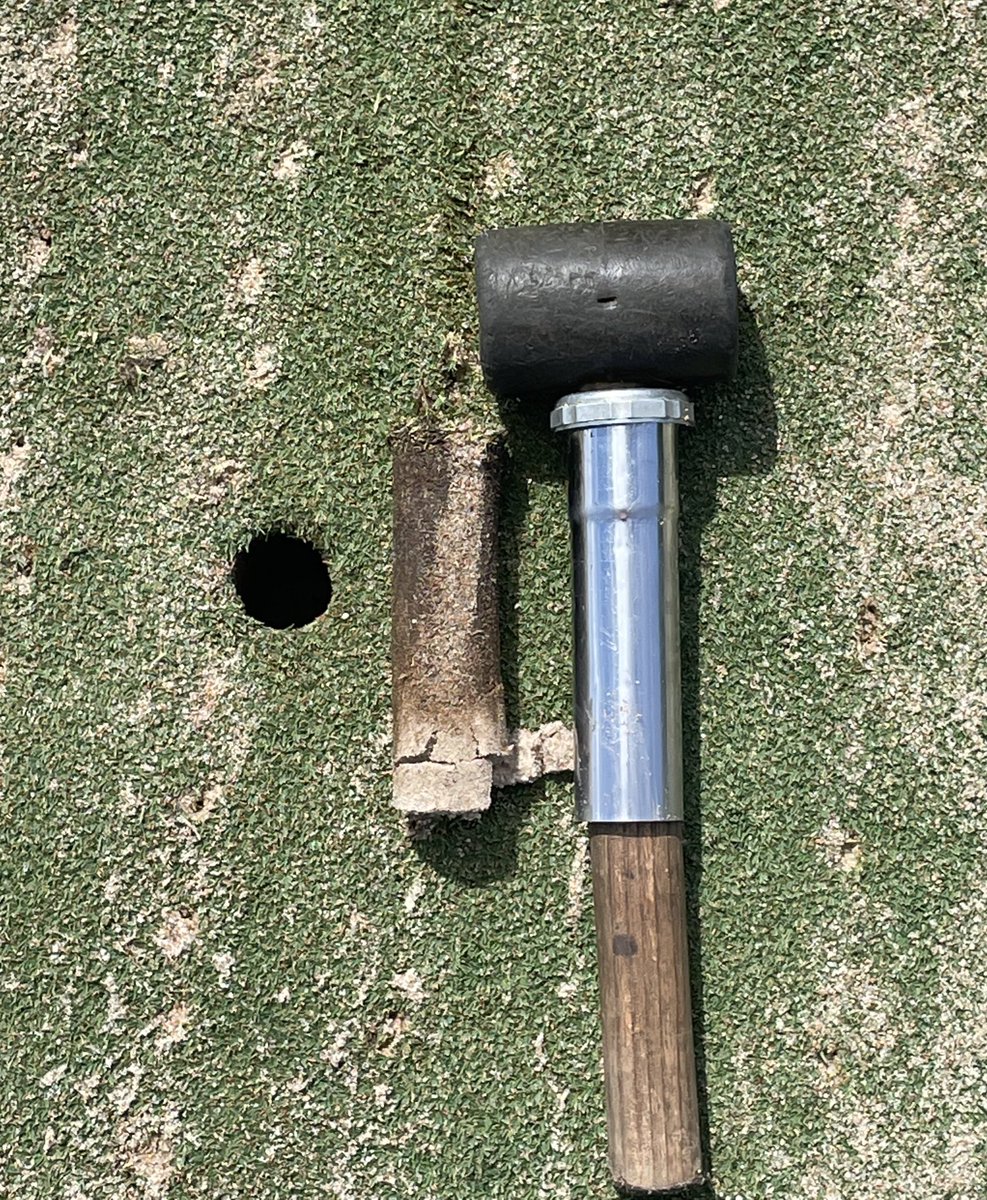 Back out at the popular <a href="/BlackHorseGC/">BlackHorse Golf Club</a> today to #DryJect their north course with @DFranks_BHGC &amp; crew. Perfect #aerification tool for courses with this much play. Check out pics from south course - DryJected only 8 days ago. 👊 #PoundSand