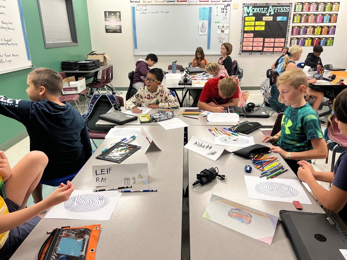 McNairMiddleSch's tweet photo. Fingerprint Poetry in Mrs. Wernerโs ELA class @mcnairoutriderpod #mustangsrun #rockitout #RUNweek https://t.co/nR8OAnygbT