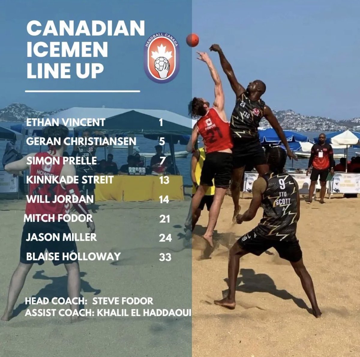 Jay_Miller_Live's tweet image. Looking forward to representing @HandballCanada in LA! 🏝🤾🏼‍♂️  

Stay tuned for some behind-the-scenes coverage of the SoCal Beach Handball Tournament.