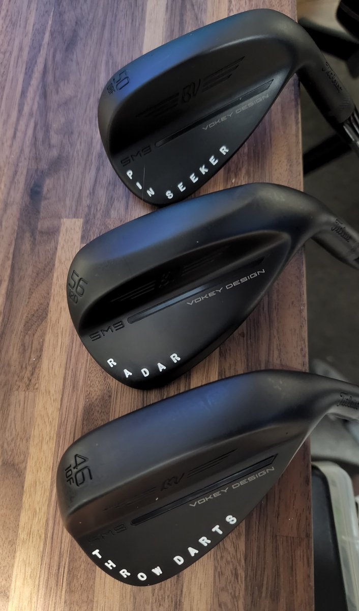 Thank you <a href="/Golficity/">Golficity</a> <a href="/MikeFas4/">Michael Fasano</a> <a href="/FrankFasanoJr/">Frank Fasano Jr</a> <a href="/VokeyWedges/">Vokey Wedges</a> <a href="/Titleist/">Titleist</a> for these, super grateful and you all knocked it out of the park! Cheers guys